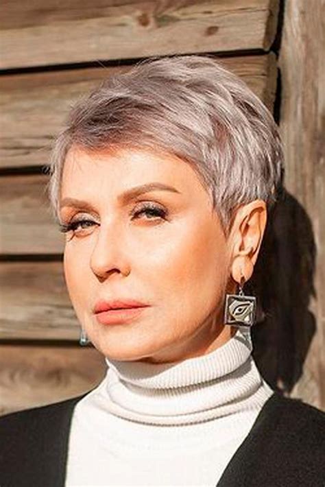 pictures of short hairstyles for over 60|More.